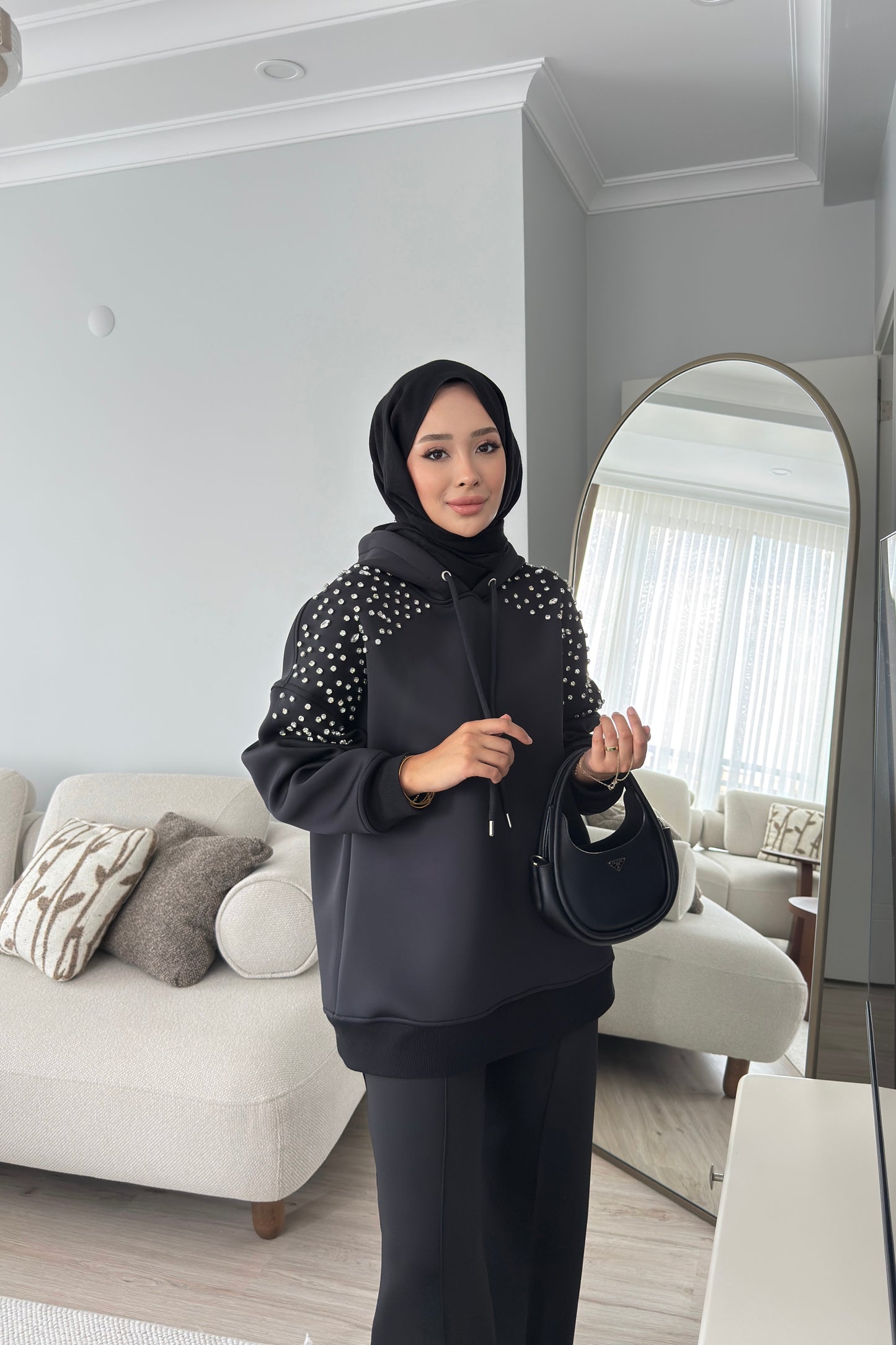 Shine Sweatshirt - SİYAH