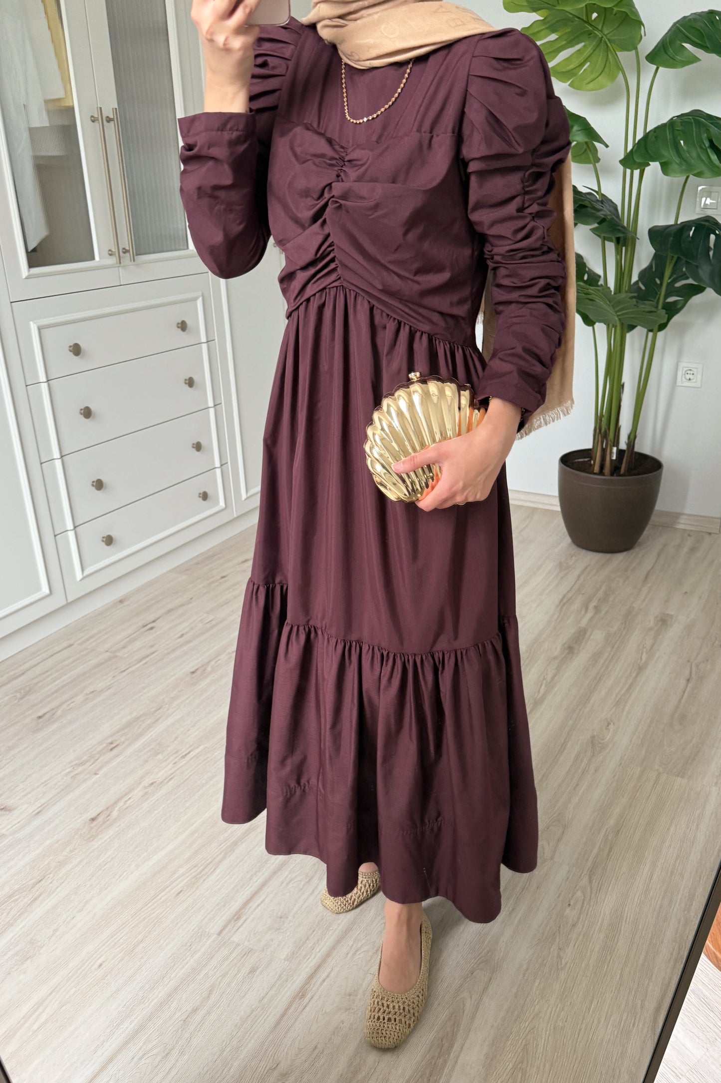 Mındy Elbise - BURGONYA