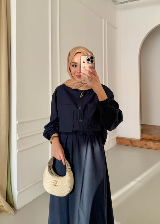 Vanessi Etekli Takım - lacivert