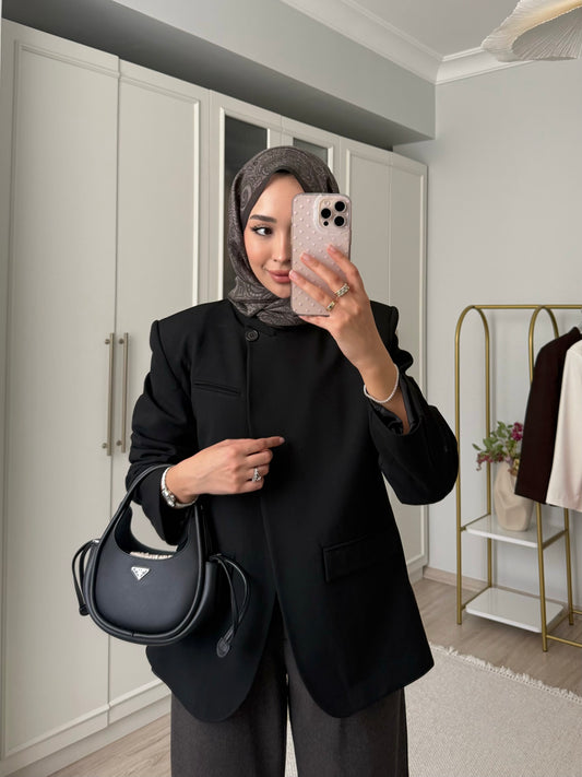 Urban classic ceket - siyah