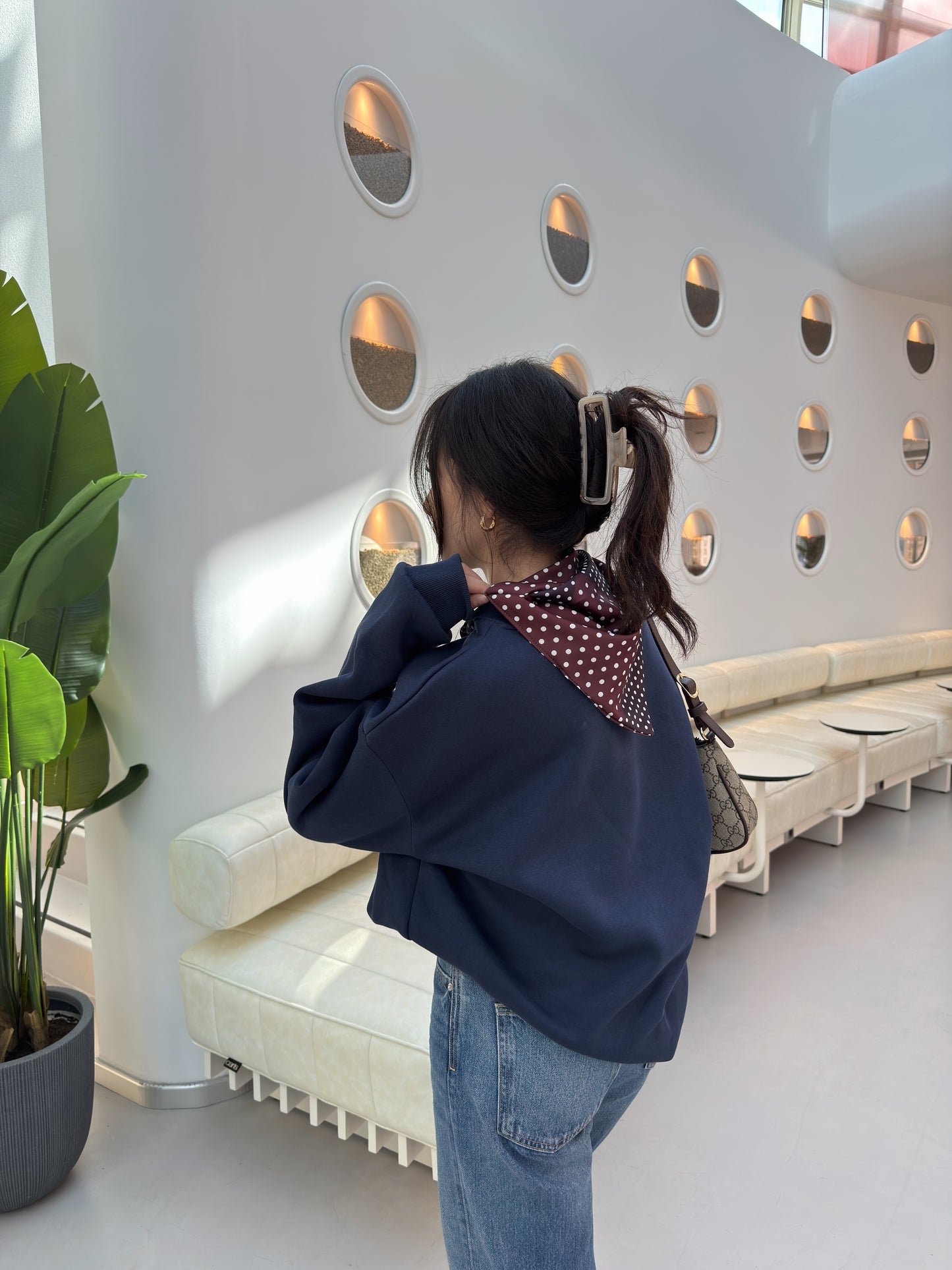 Leove Sweatshirt - LACİVERT