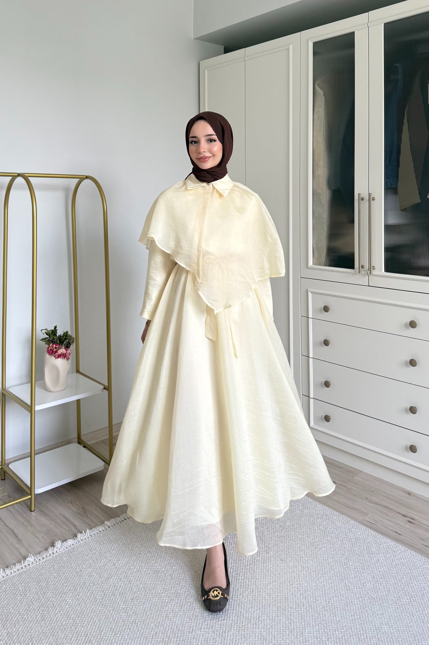 Sindy elbise - sarı