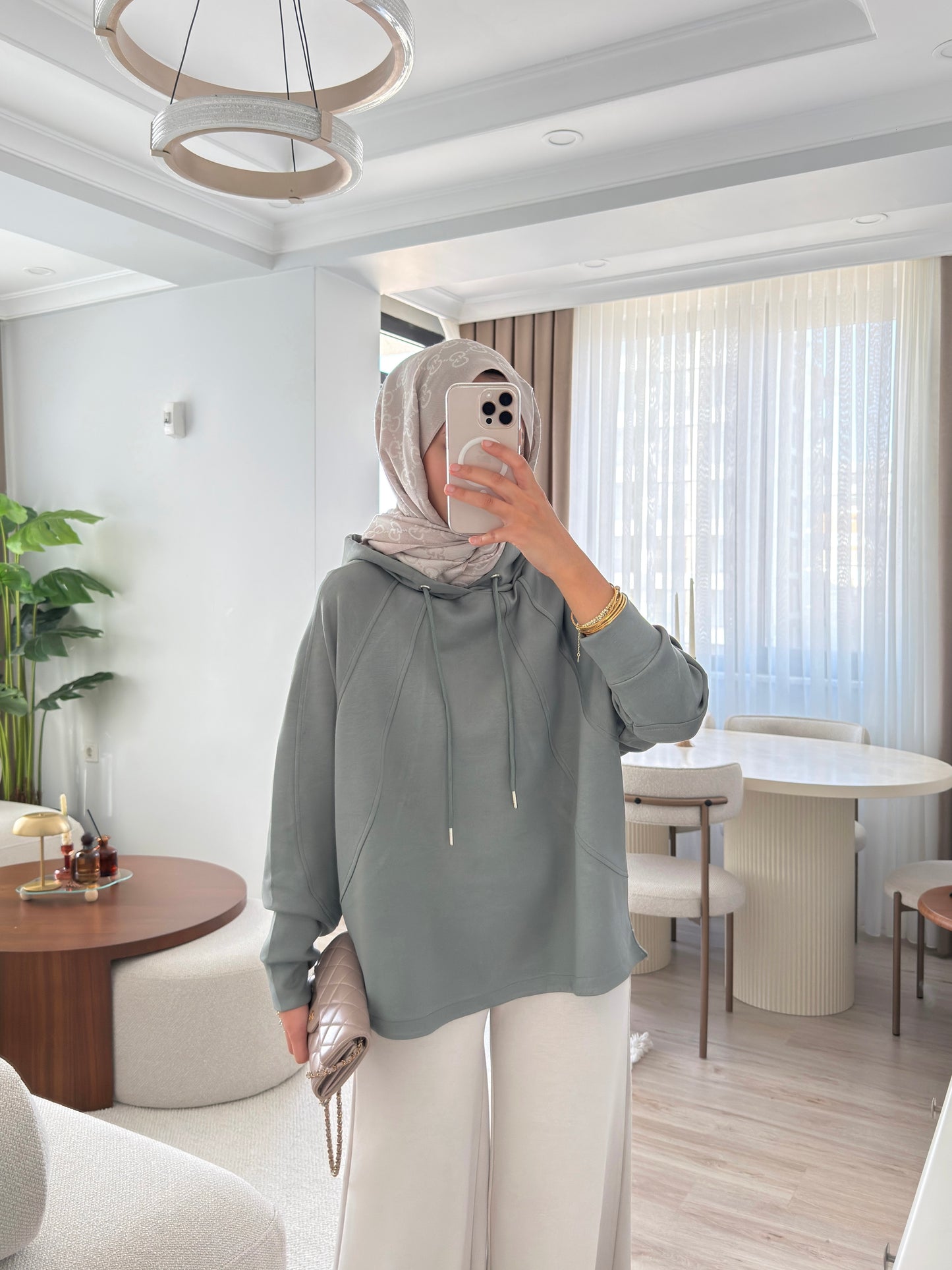 Biyeli Sweatshirt - ÇAĞLA