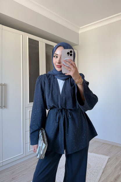 Mindy Takım - LACİVERT