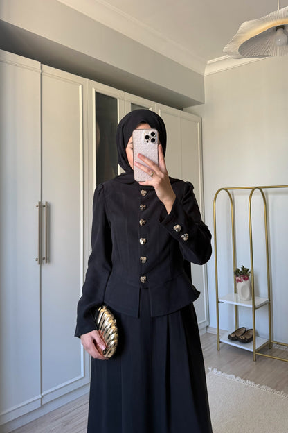 Moila takım - siyah