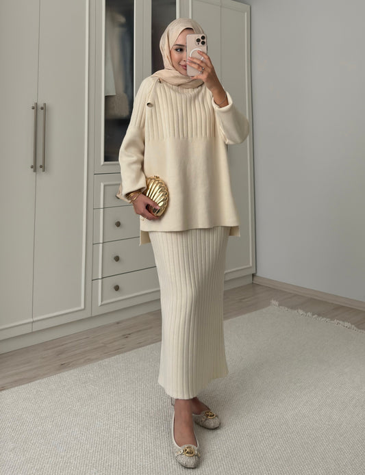 Stella Triko Takım - bej