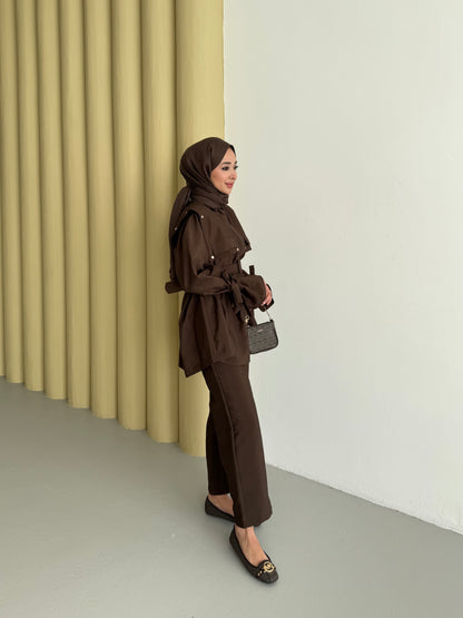 Simbo Zımbalı Takım - kahverengi