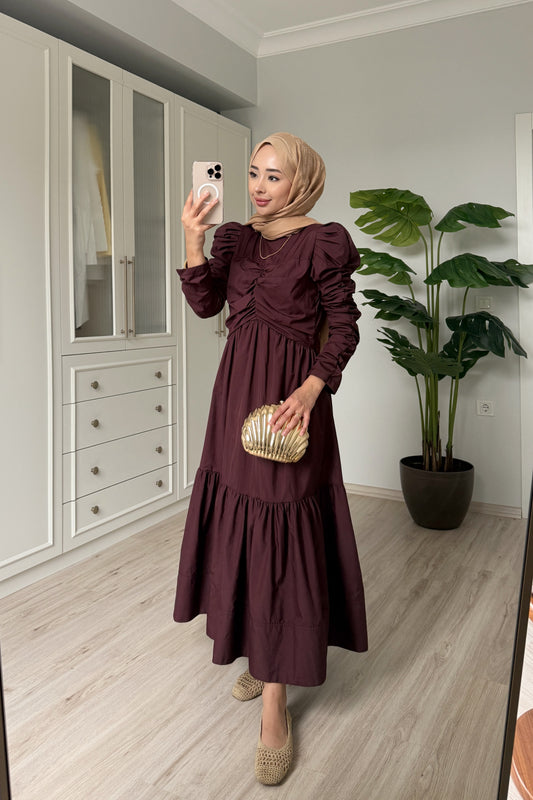 Mındy Elbise - BURGONYA