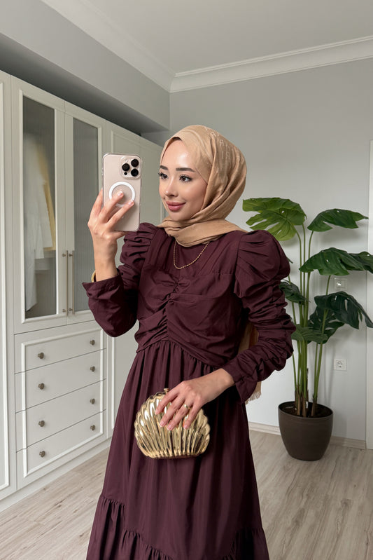 Mındy Elbise - BURGONYA