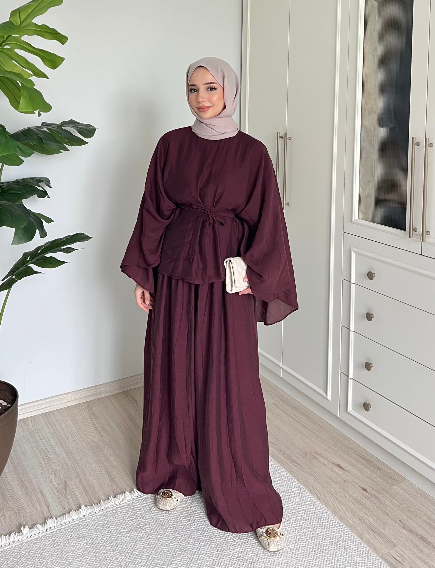 Lorisse takım - bordo