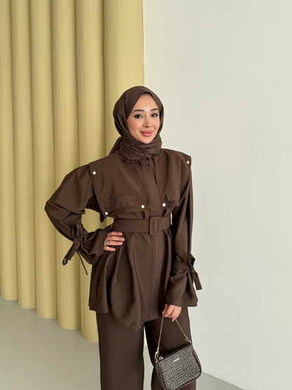 Simbo Zımbalı Takım - kahverengi