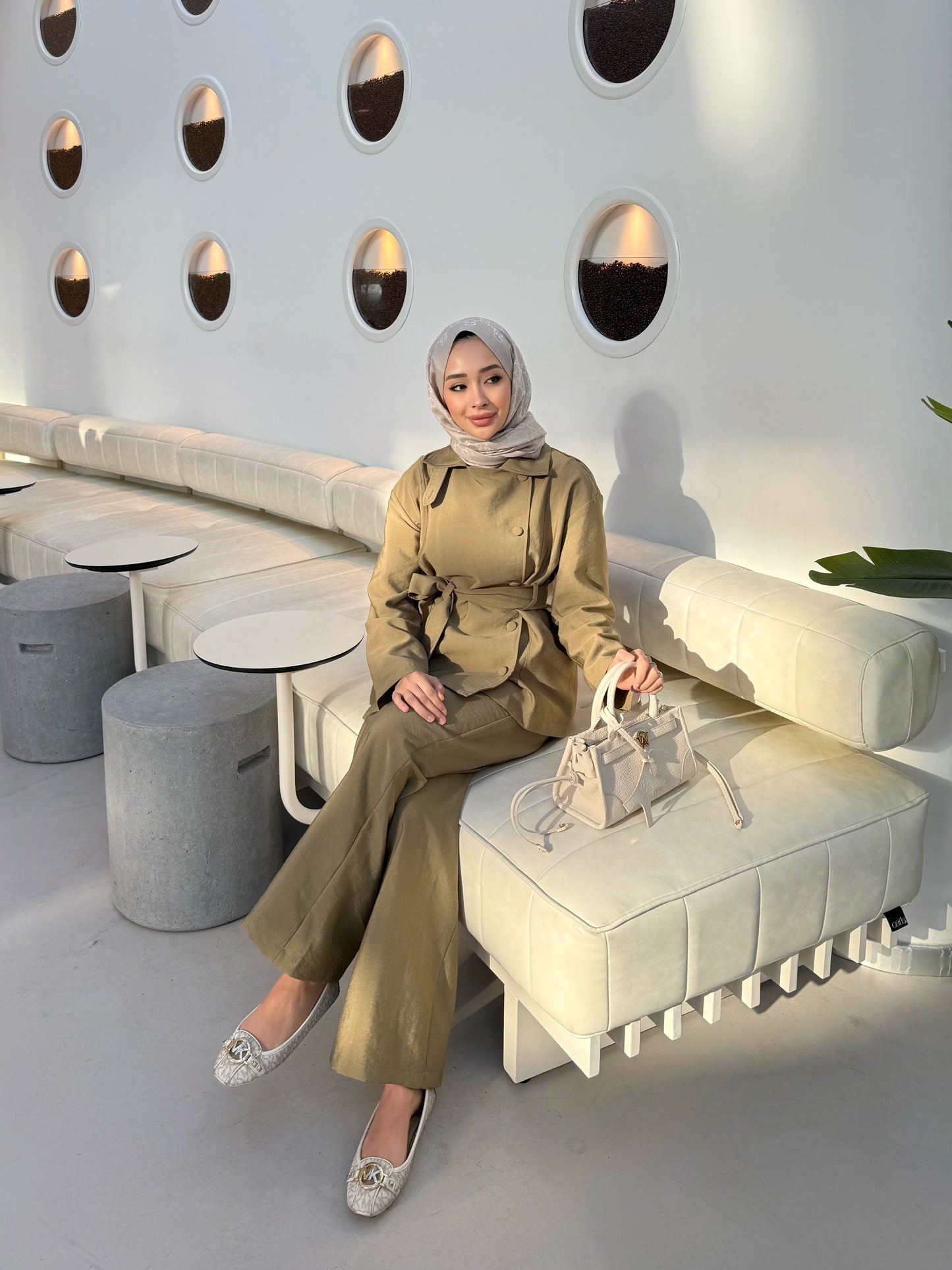 Rısso Düğmeli Takım - haki