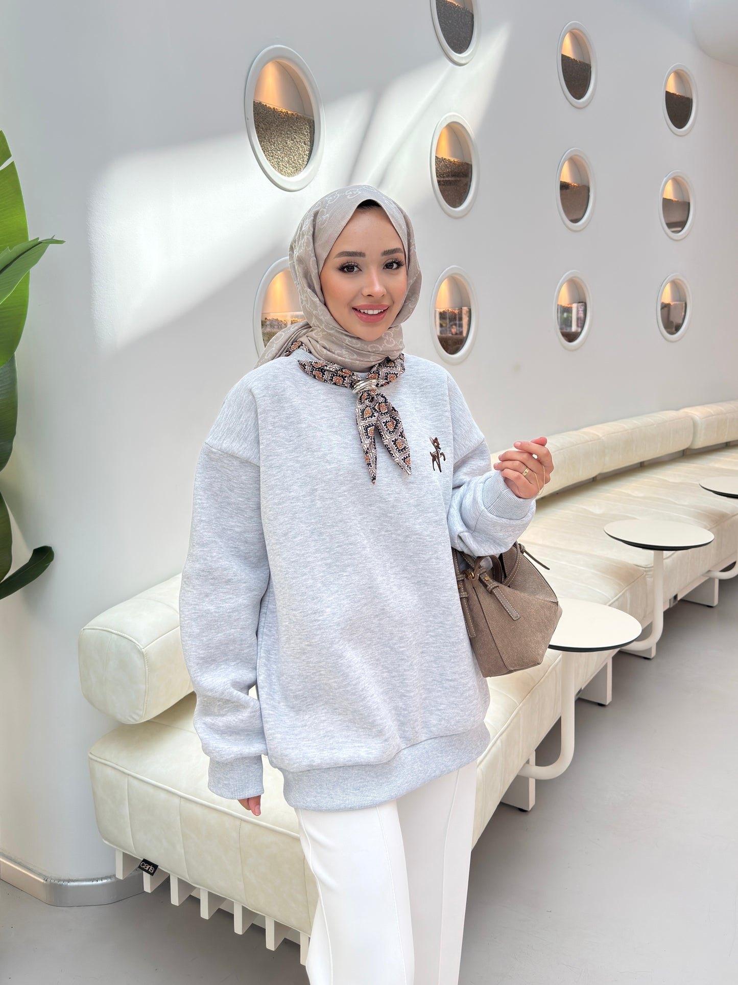 Leove Sweatshirt - GRİ