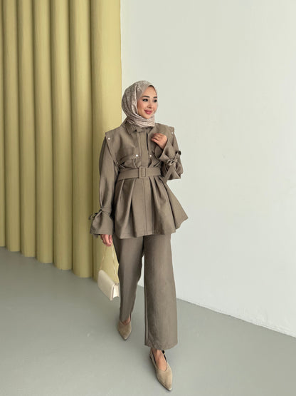 Simbo Zımbalı Takım - vizon