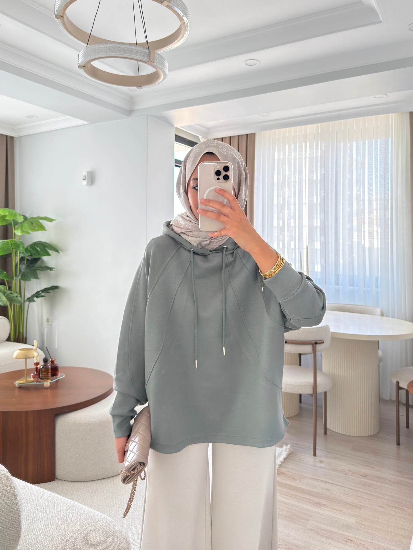 Biyeli Sweatshirt - ÇAĞLA