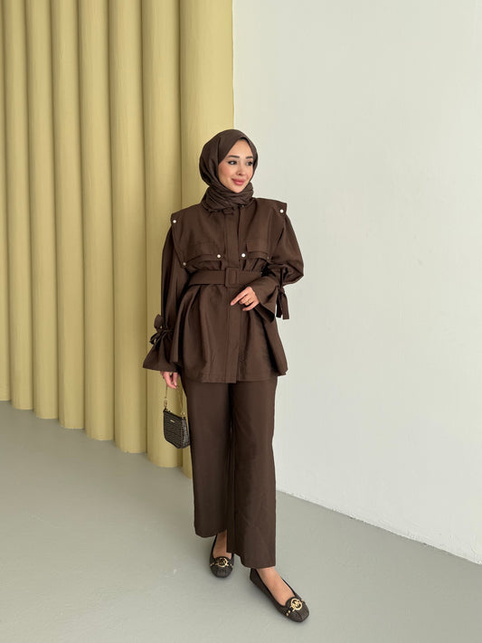 Simbo Zımbalı Takım - kahverengi