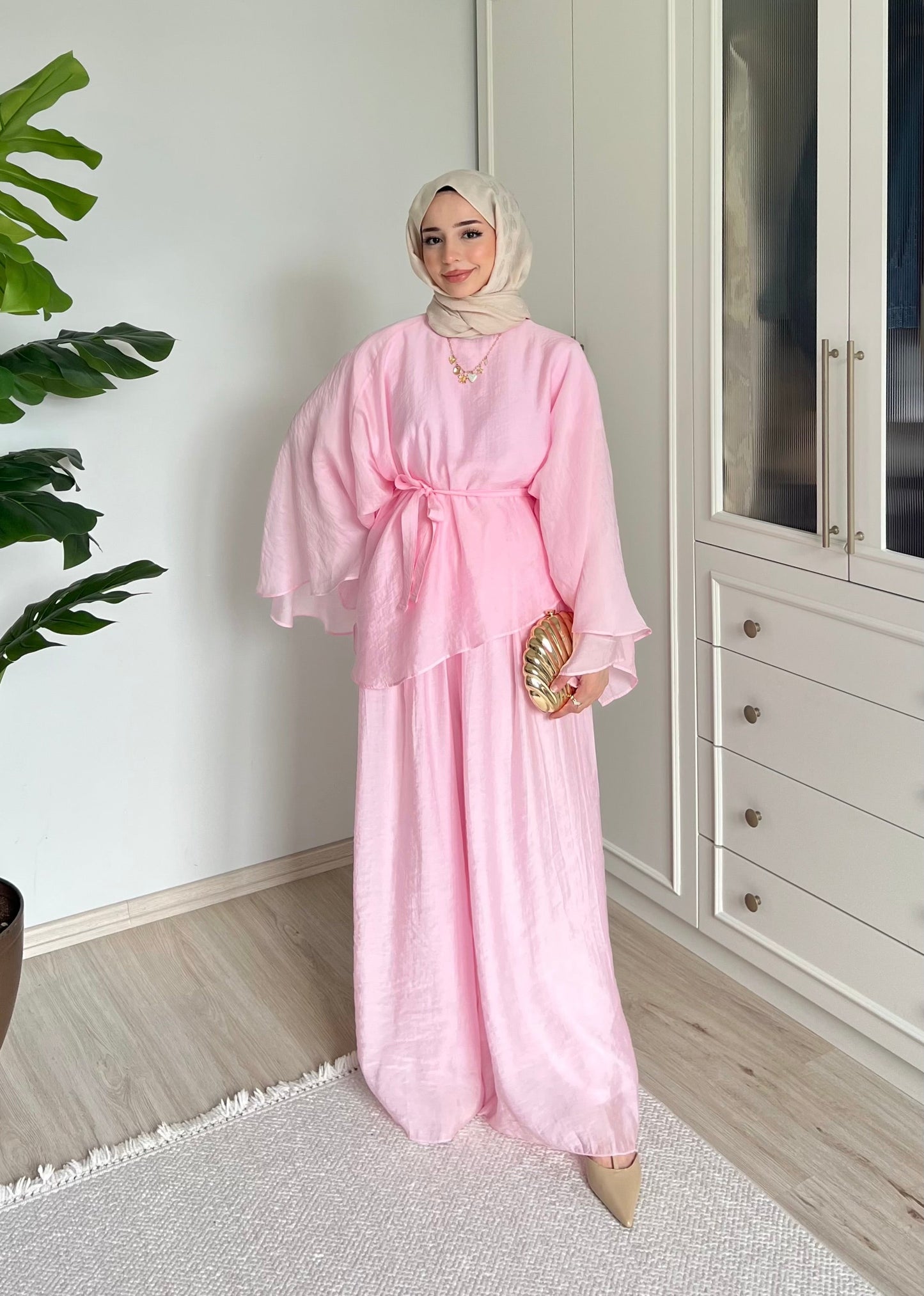 Lorisse takım - pembe