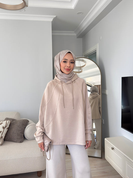 Biyeli Sweatshirt - BEJ