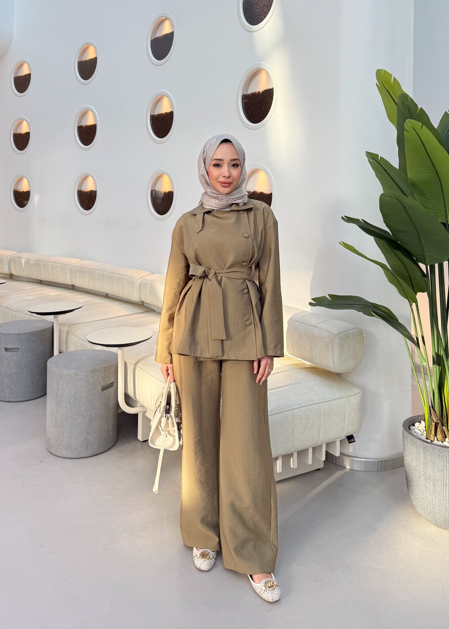 Rısso Düğmeli Takım - haki