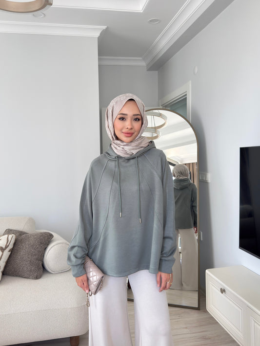 Biyeli Sweatshirt - ÇAĞLA