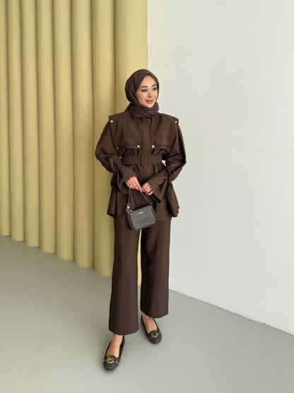 Simbo Zımbalı Takım - kahverengi