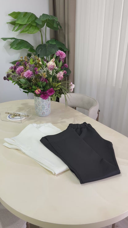 Yırtmaçlı scuba pantolon